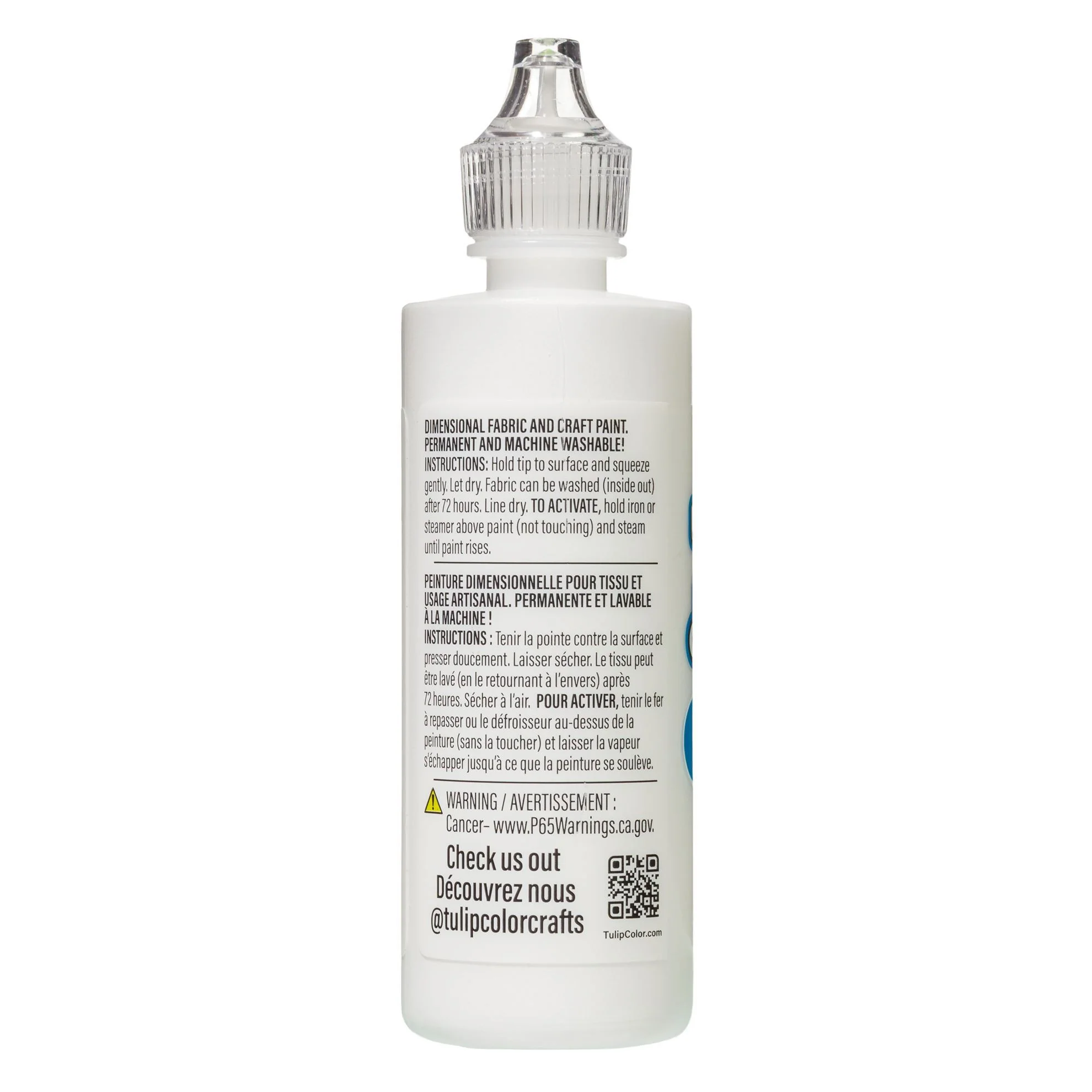 Tulip Puff Paint Puffy White, Multi-Surface Craft Paint, 4 fl. oz. 3 Pack - Image 9