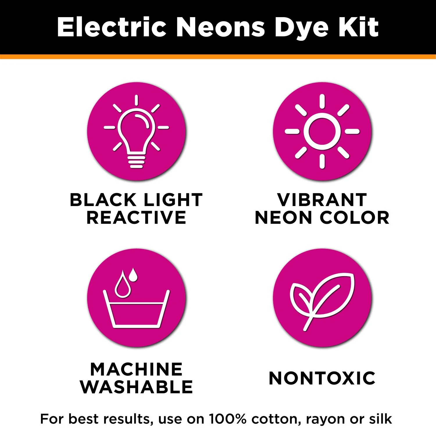 Tulip Electric Neons 16 fl. oz. 4-Color Dye Kit - Image 3