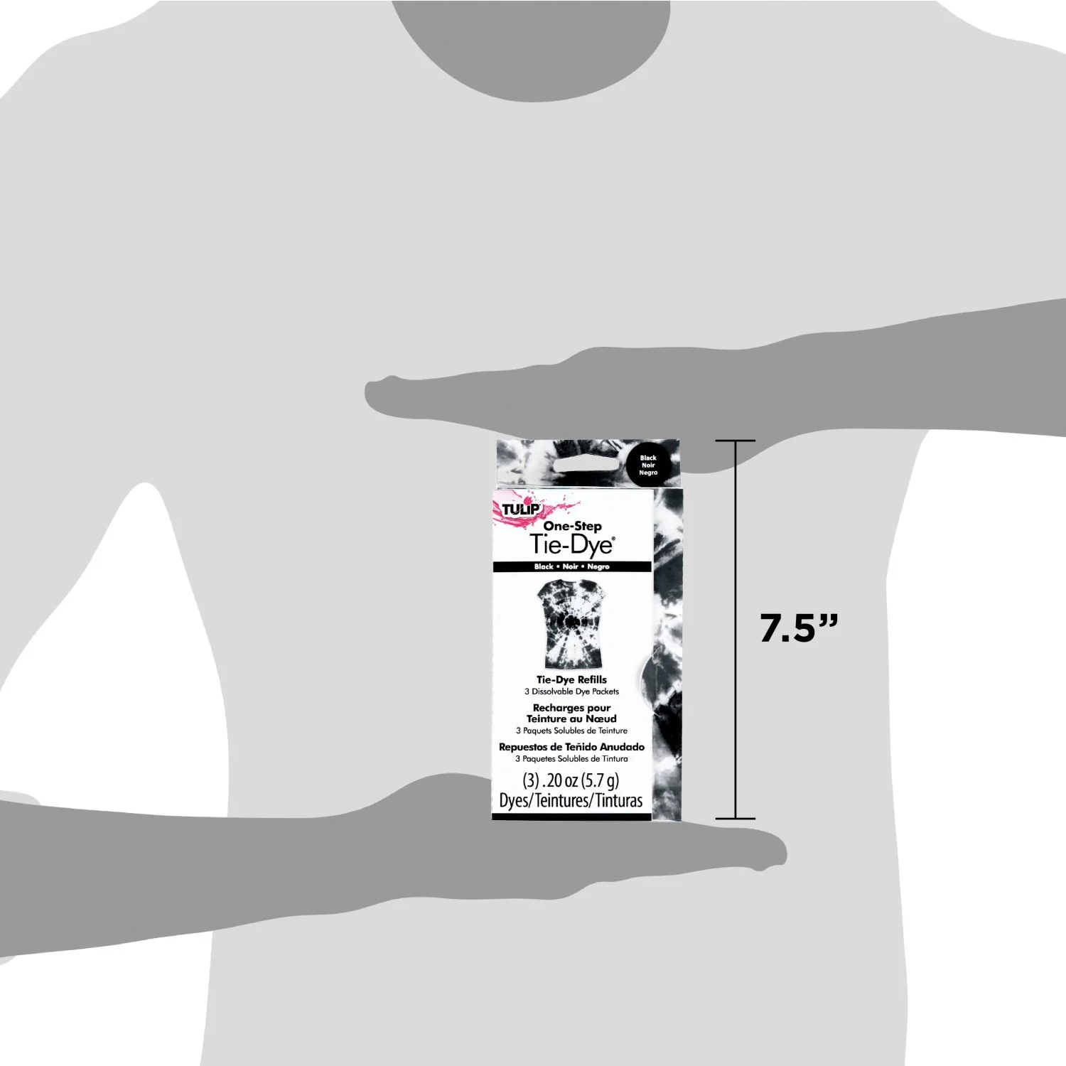Tulip One-Step Tie-Dye Refills Black - Image 9