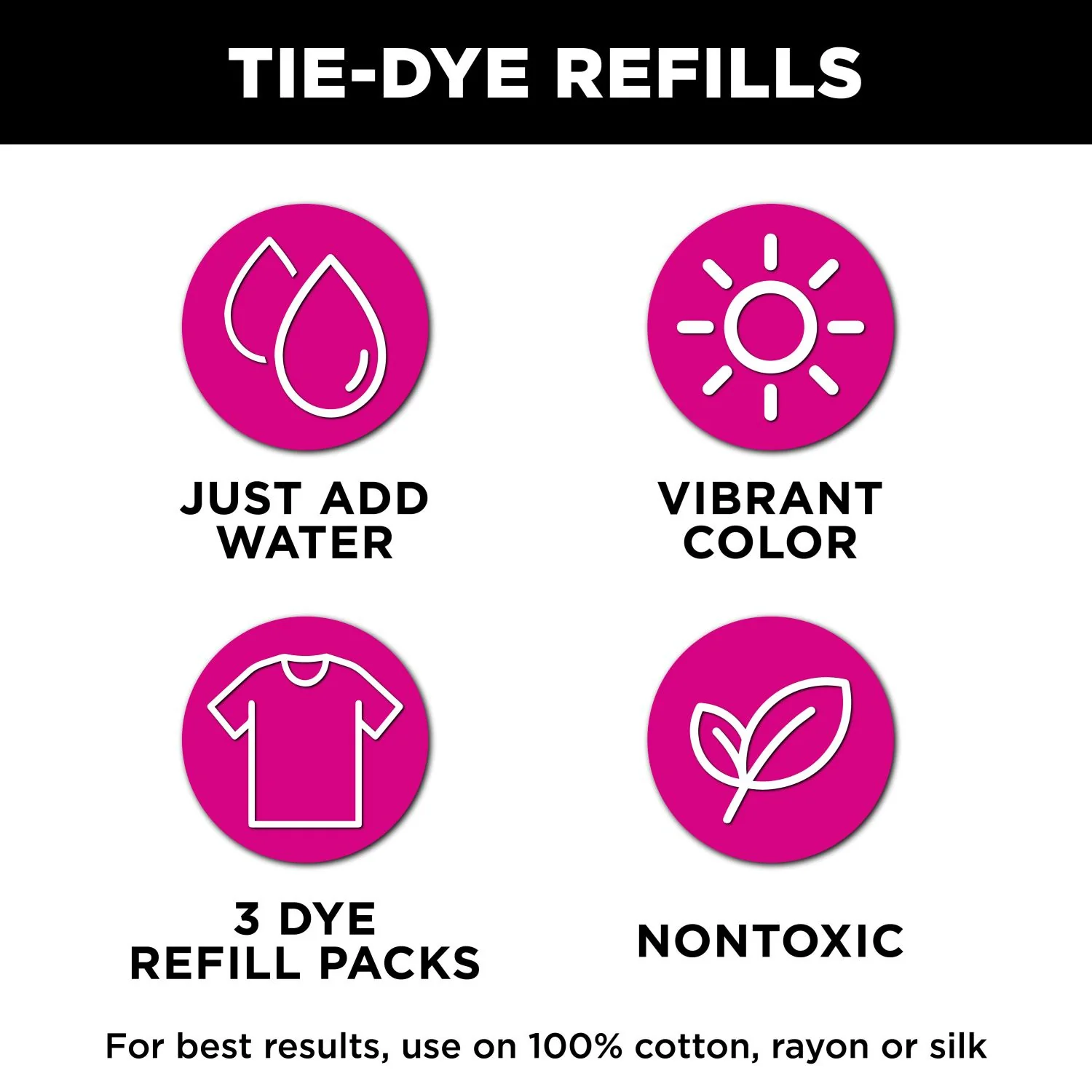 Tulip One-Step Tie-Dye Refills Orange - Image 3