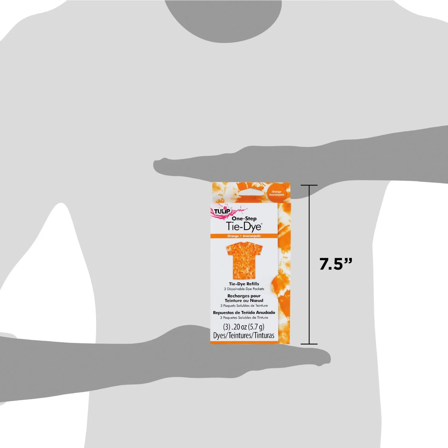 Tulip One-Step Tie-Dye Refills Orange - Image 9