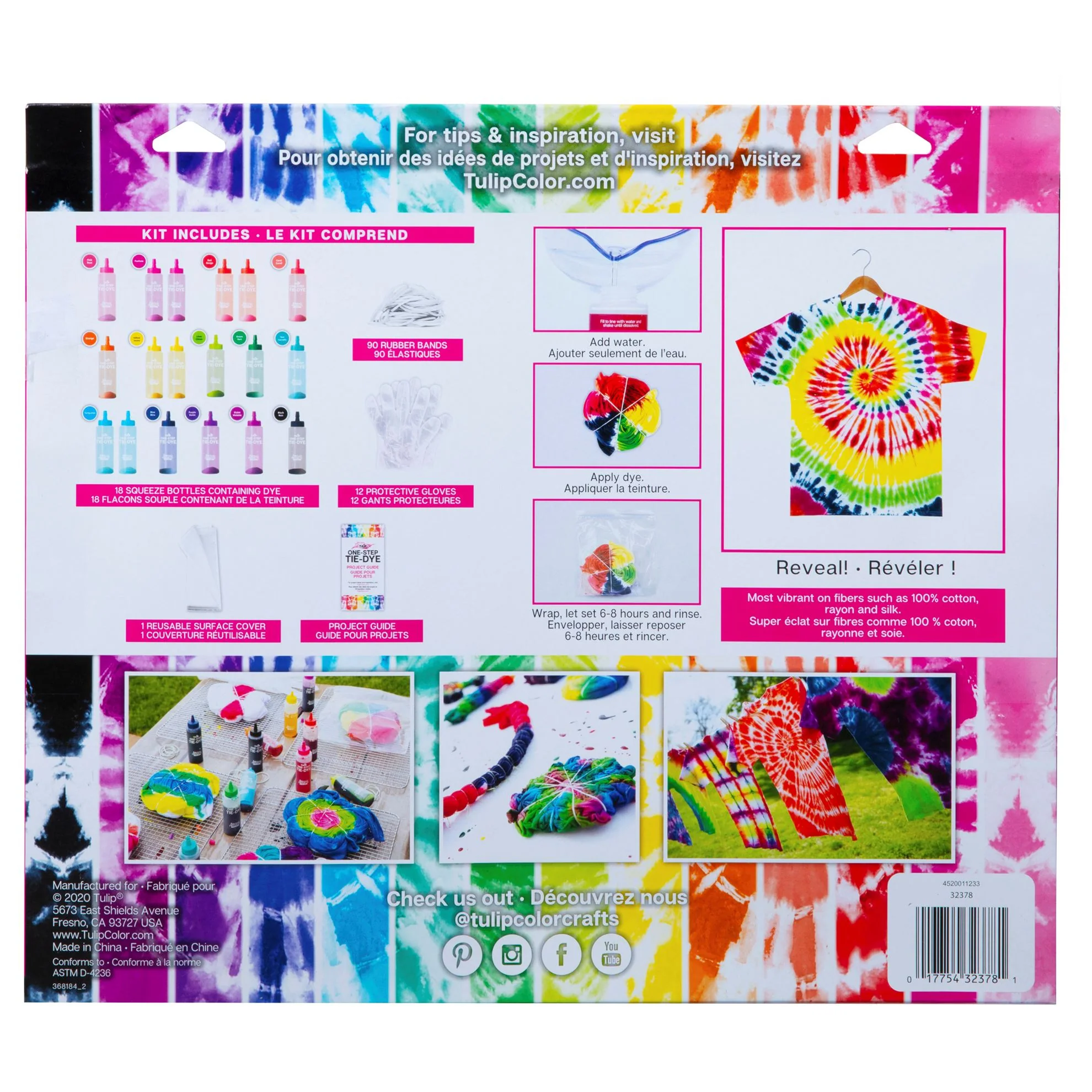 Tulip Tie-Dye Party 18-Color Tie-Dye Kit - Image 11