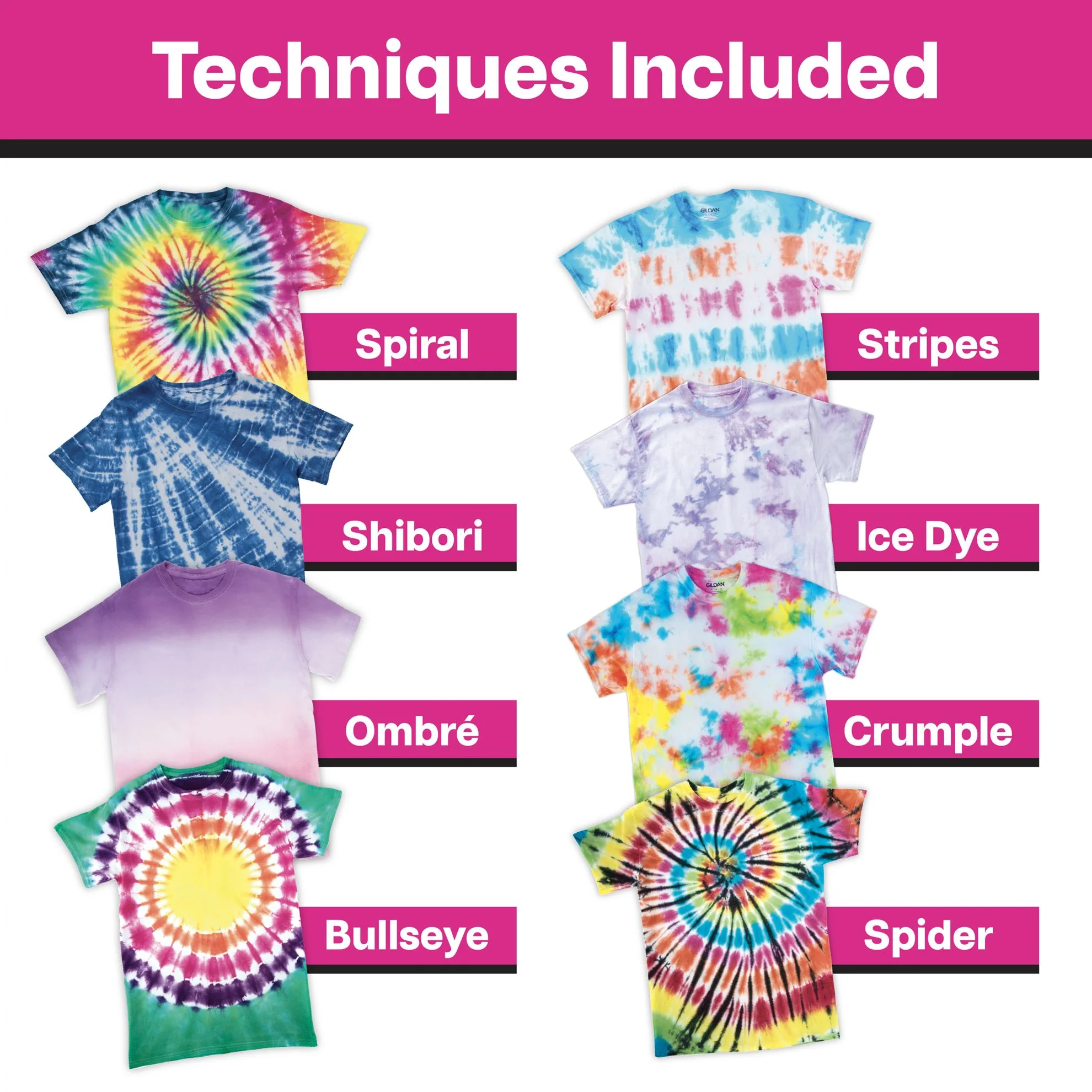 Tulip Tie-Dye Party 18-Color Tie-Dye Kit - Image 5